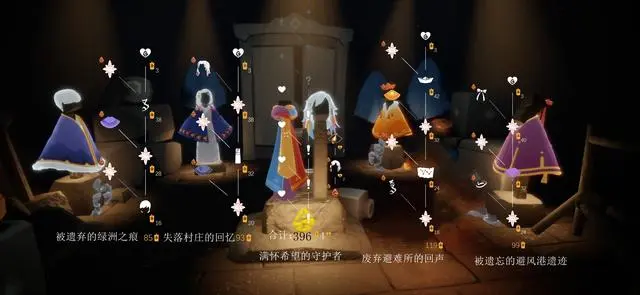 光遇归巢季先祖在哪