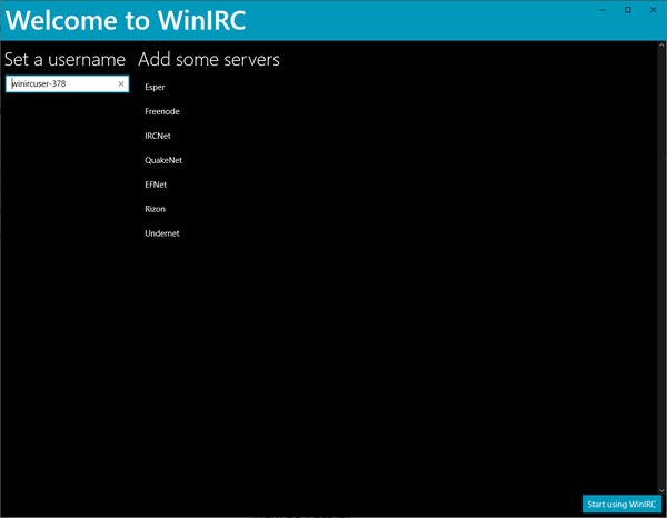 WinIRC(网络通信聊天软件)