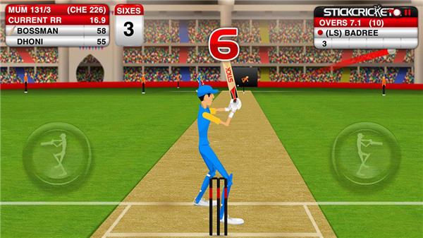 Stick Cricket(超级棒球巨星)游戏截图-1