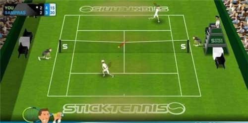 Stick Tennis(网球竞技赛)游戏截图-3