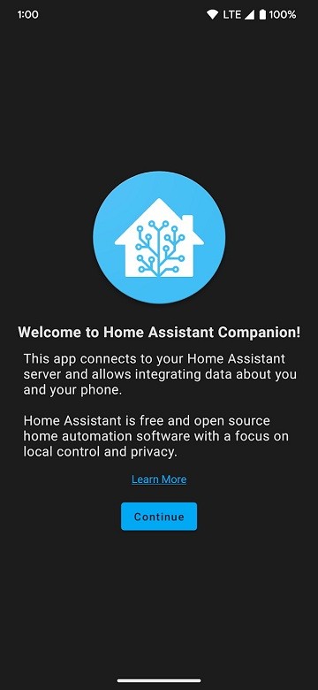 homeassistant安卓app智能家居应用截图-1