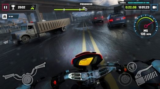 高速摩托模拟器游戏截图-2
